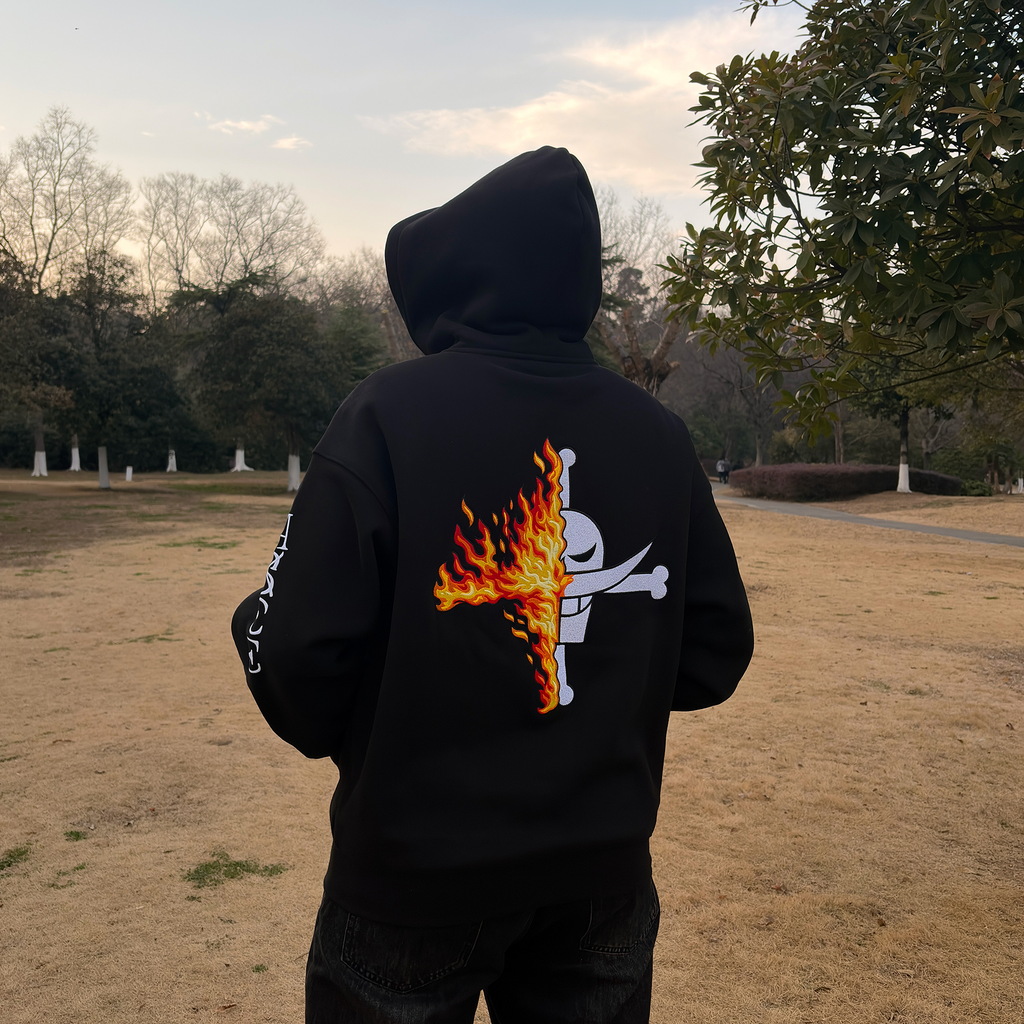 Fire Fist : Ace Zip Up Hoodie