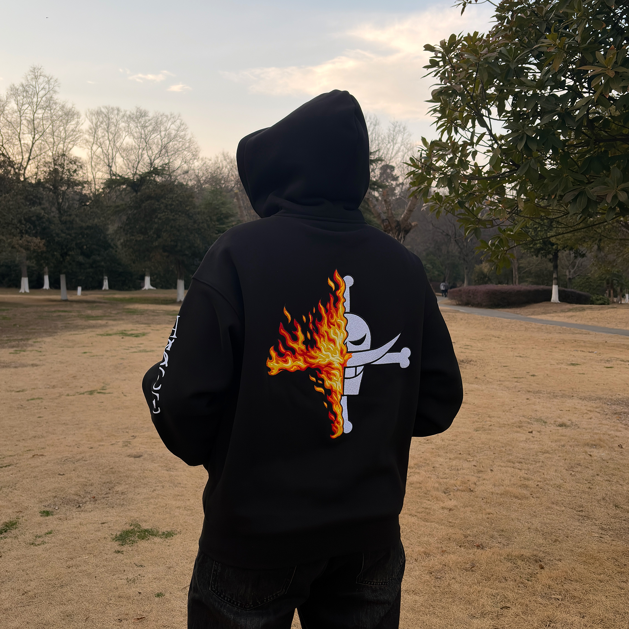 Fire Fist : Ace Zip Up Hoodie